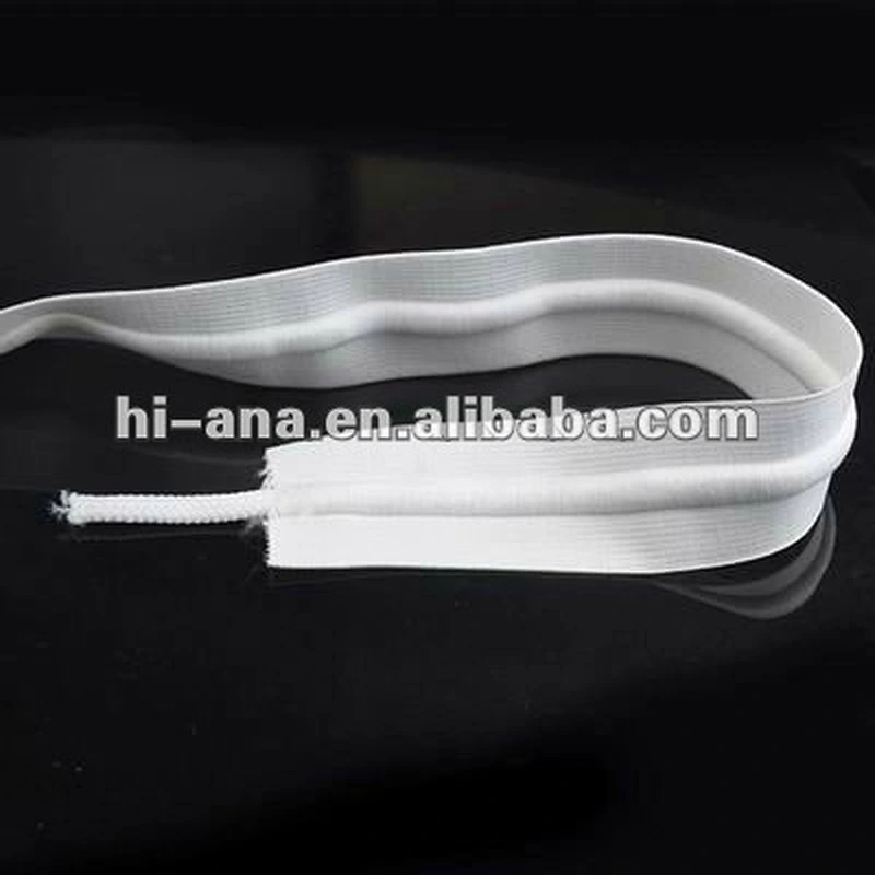 elastic for clothing size:4cm.rope knitted elastic webbing China supplier