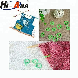 High quality plastic opening loop opening marking ring knitting tool