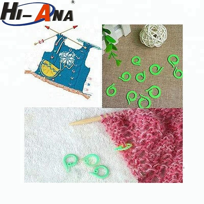 High quality plastic opening loop opening marking ring knitting tool