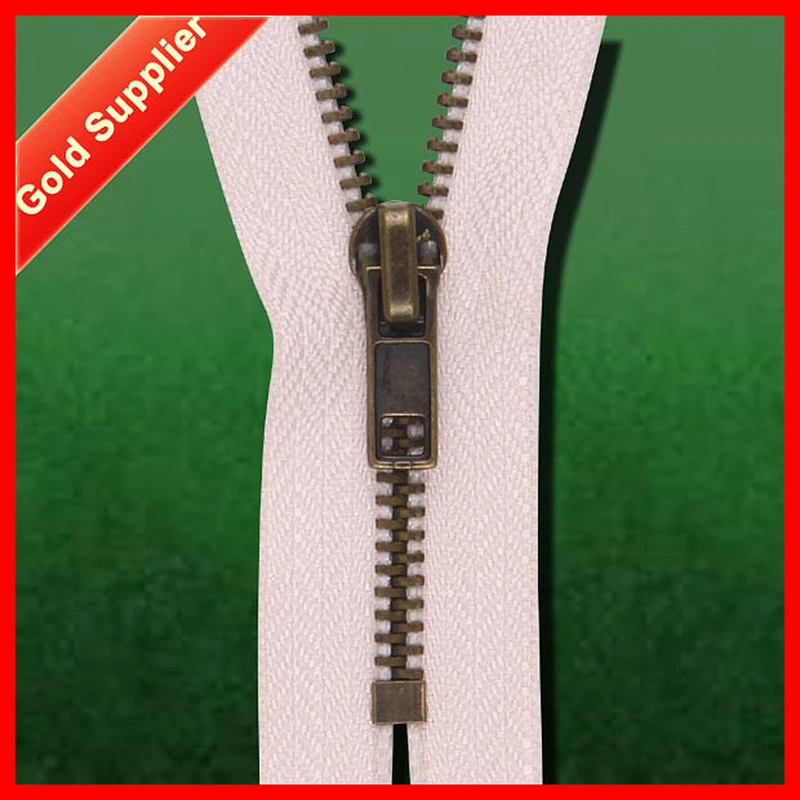 One stop solution for China production metal zipper gold teeth