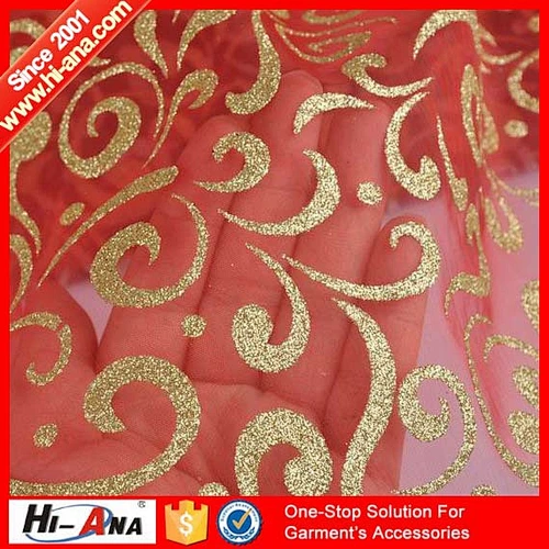 hi-ana fabric3 Over 15 Years experience Finest Quality glitter mesh fabric