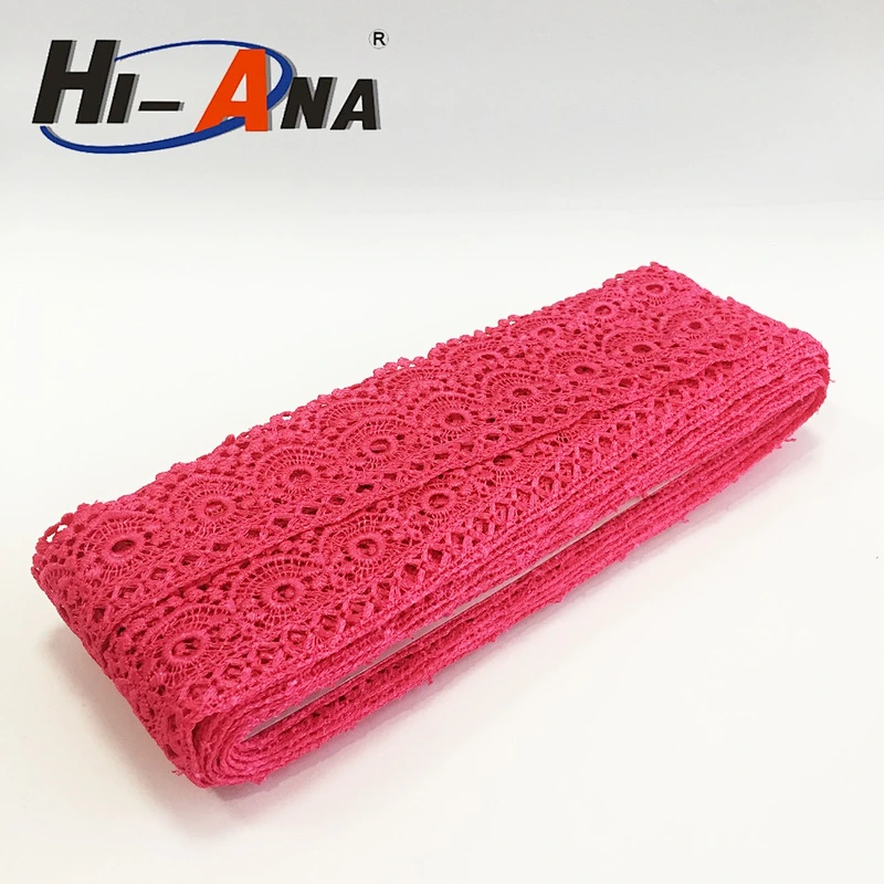 hi-ana lace1 Expert logistice ensures delivery quickly Cheaper guipure chemical lace