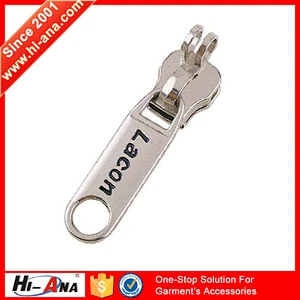 hi-ana zipper3 Expert logistice ensures delivery quickly wenzhou metal zipper puller for handbag