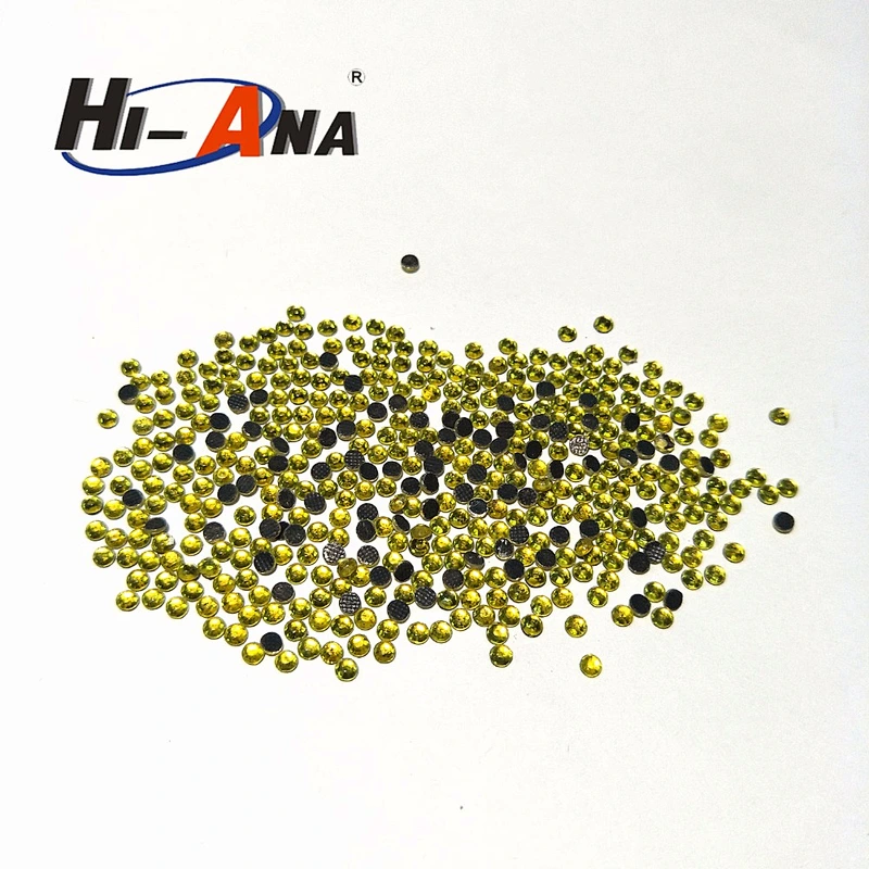 Fully stocked various colors iron on rhinestones appliques