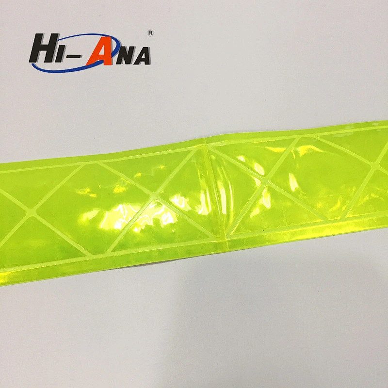 hi-ana reflective3 Over 15 Years experience sew on PVC reflective tape for clothing
