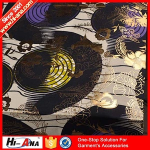 hi-ana fabric1 Direct factory prices Fancy different types of fabric printing