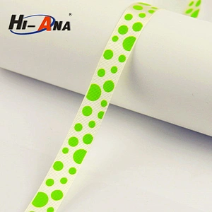 hi-ana ribbon 108 2017 most popular striped material Recyle organza ribbon