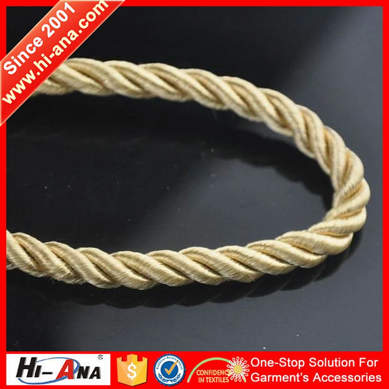 hi-ana cord3 Export to 70 countries different style curtain cord