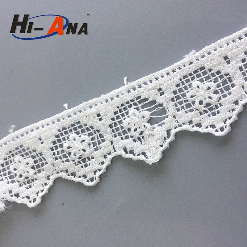 Familiar in OEM and ODM Finest Quality guipure chemical lace