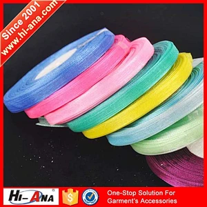 Team race and club Finest Quality silk ribbons