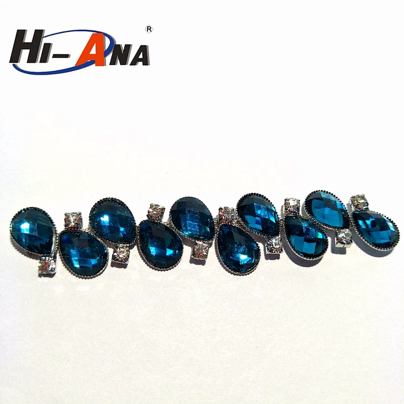 Our factories 20 years'experience Colorful fashion bridal rhinestone trimmings
