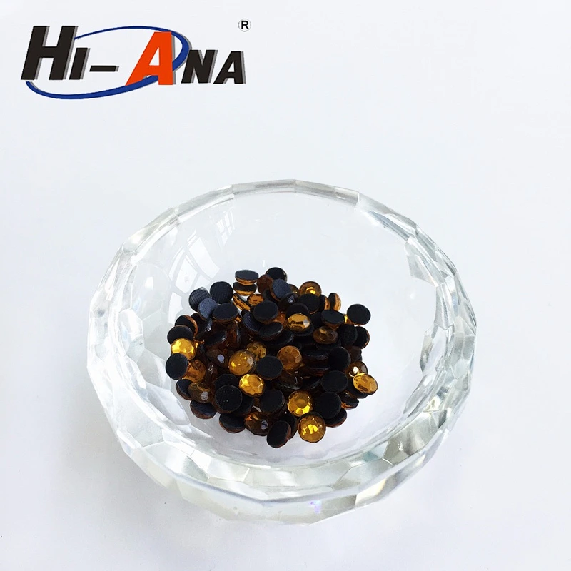 Free sample available Yiwu iron on crystals