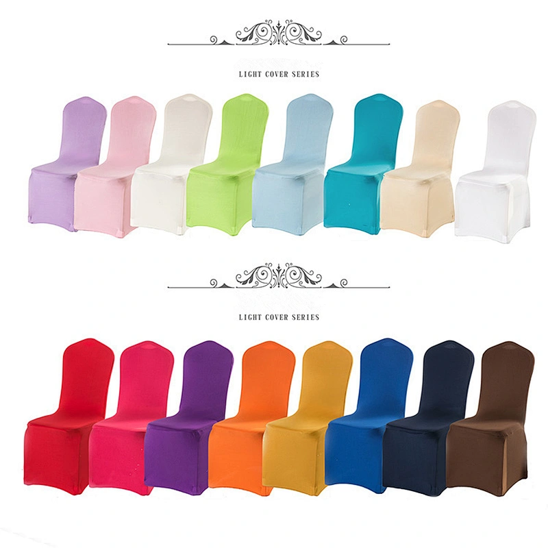 Unisversal White Cheap Wedding Lycra Spandex Chiavari Chair Covers for Wedding Use