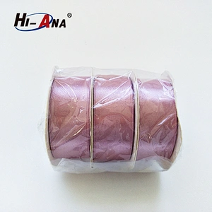 hi-ana ribbon1 Yearly output 10 million items Good supplying satin leaf ribbon