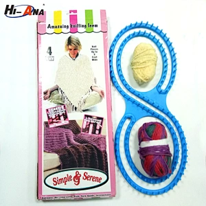 High Quality DIY plastic weaving loom 8 shape Serenity loom knitting loom