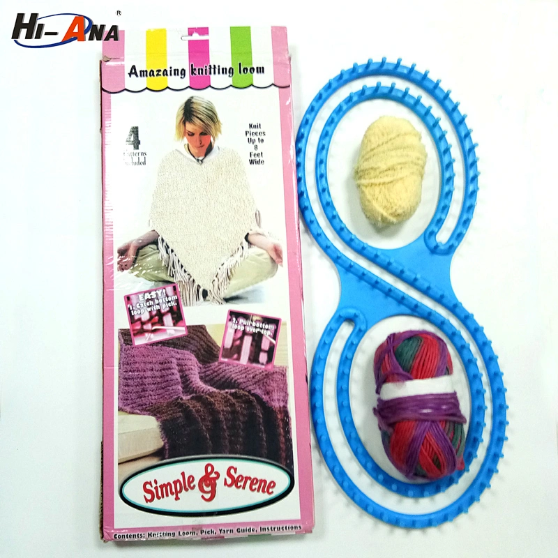 High Quality DIY plastic weaving loom 8 shape Serenity loom knitting loom