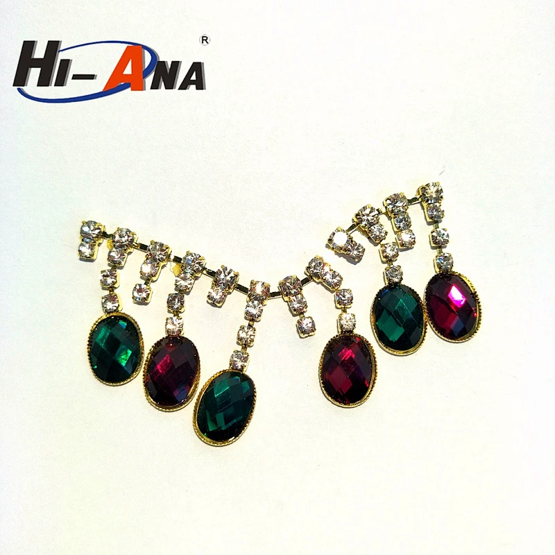 Cheap price china team Wholesales Genuine rhinestone trim wholesale