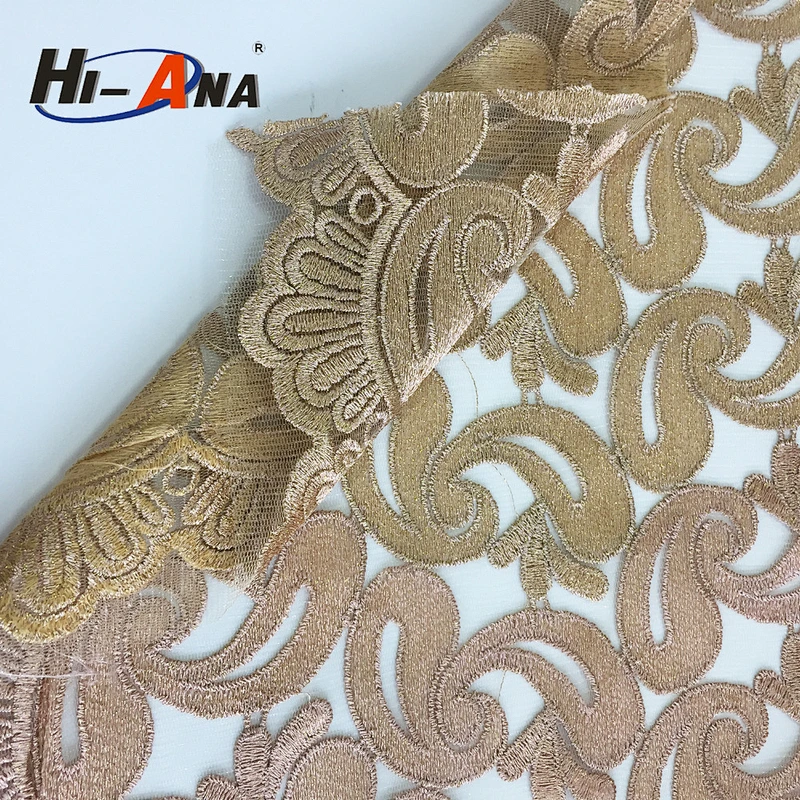 polyester cotton lace fabric