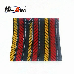 gold print fabric Wax Fabric