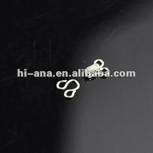 00# metal hook and eye buttons for bra China supplier