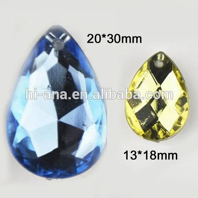 acrylic bead for sew on