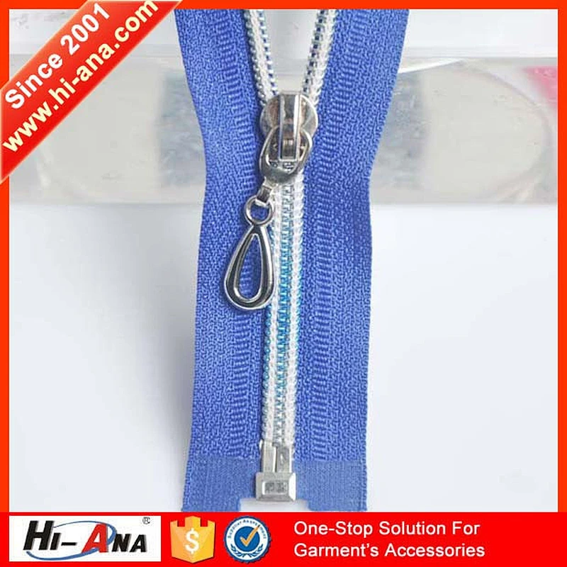 hi-ana zipper2 Top quality control Fancy rainbow teeth zipper