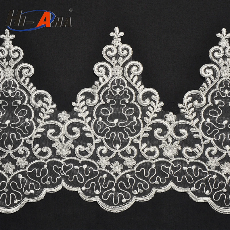 Over 95% accessories exported Beautiful lace sequin embroidery fabric