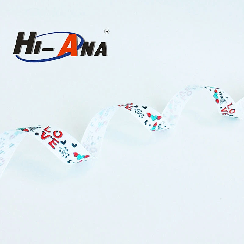 Direct factory prices Factory supplier satin ribbon with printed