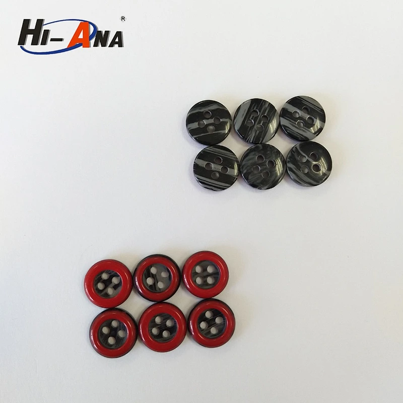 size 24L shell button with printting China supplier