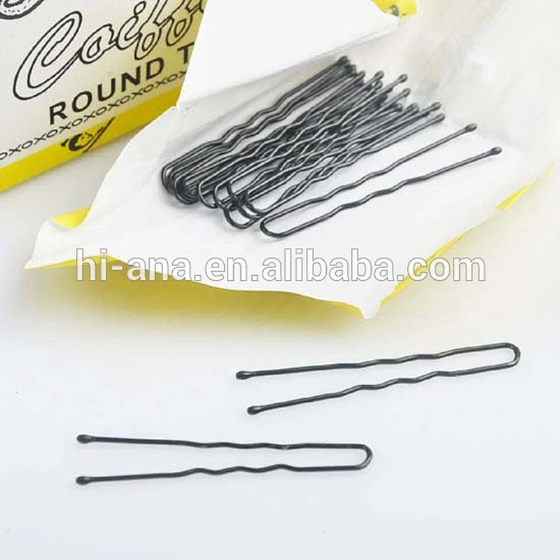 china metal clip U shape hair barrette