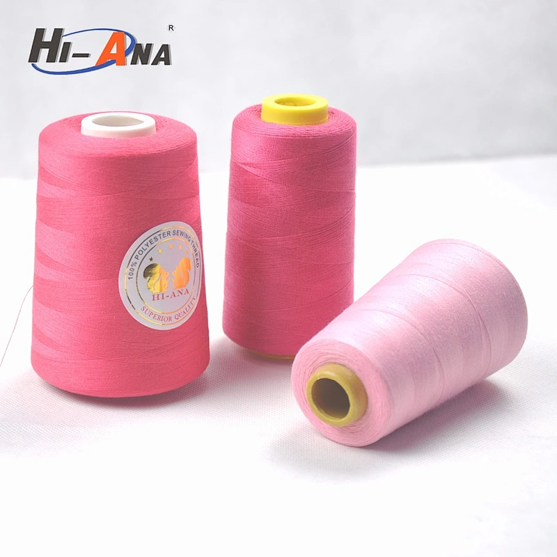 China 40s Colored 100 Polyester Spun Yarn Dyed