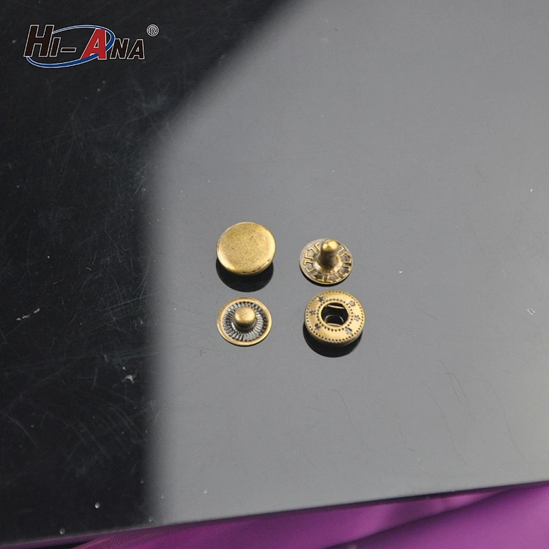 hi-ana button3 OEM Custom made top quality best selling spring button