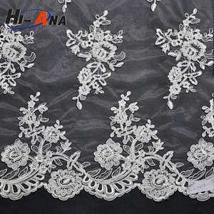 20 QC staffs ensure the quality Finest Quality lace market in guangzhou