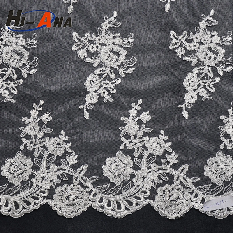 20 QC staffs ensure the quality Finest Quality lace market in guangzhou