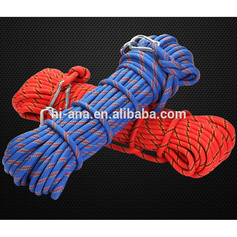 Outdoor rescue rope climbing safety climbing rope insurance escape rope wild walking equipment