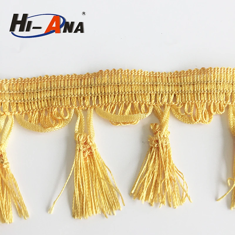 hi-ana trim3 Our factories 20 years'experience Yiwu bullion fringe