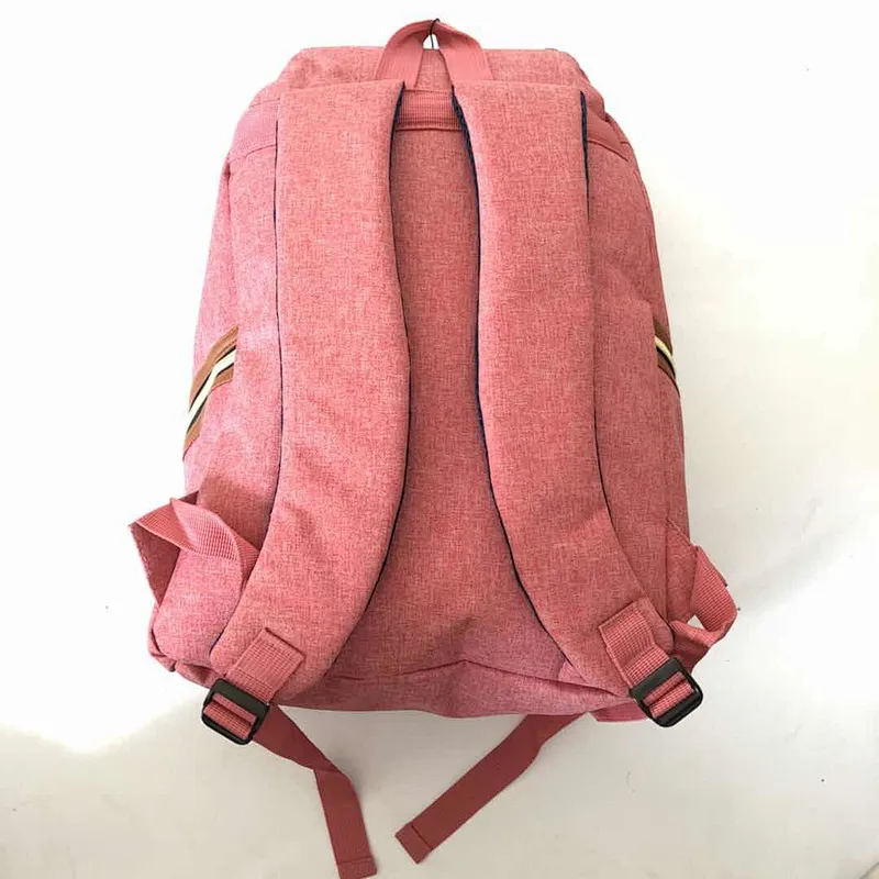 Wholesale Stylish Girl`s High Capacity Mummy Baby Diaper Backpack Mom Dad Big Bags With Multi-function