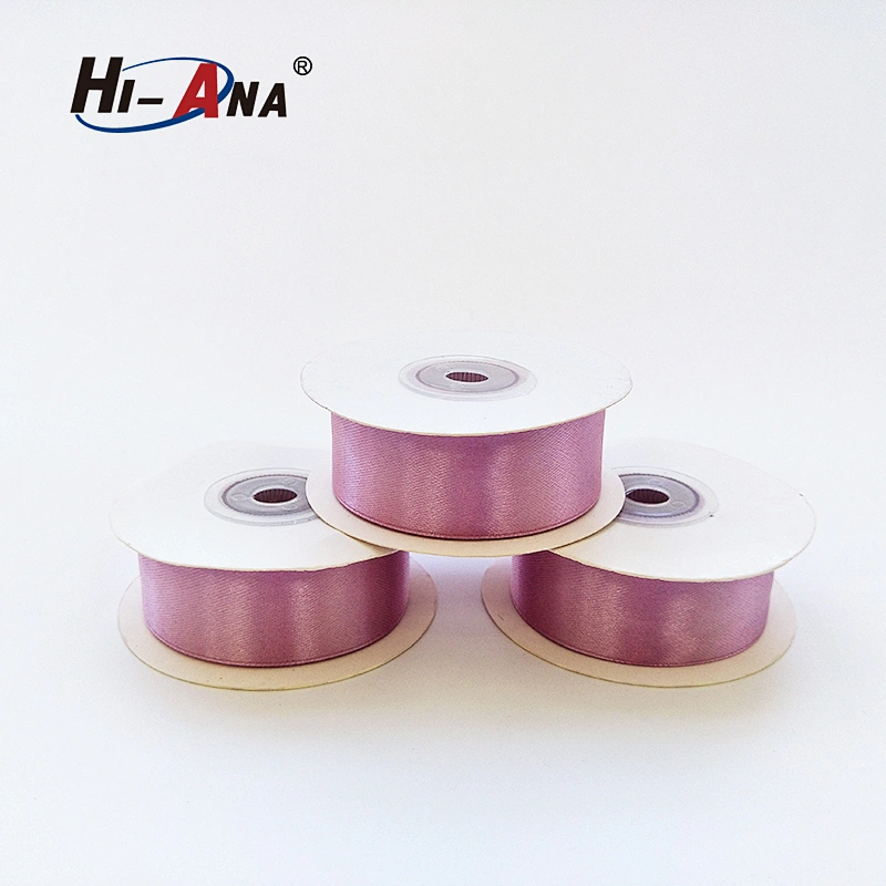 hi-ana ribbon1 Yearly output 10 million items Good supplying satin leaf ribbon