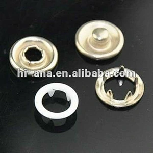 metal prong snap button(4pcs/set) with hollow face China supplier