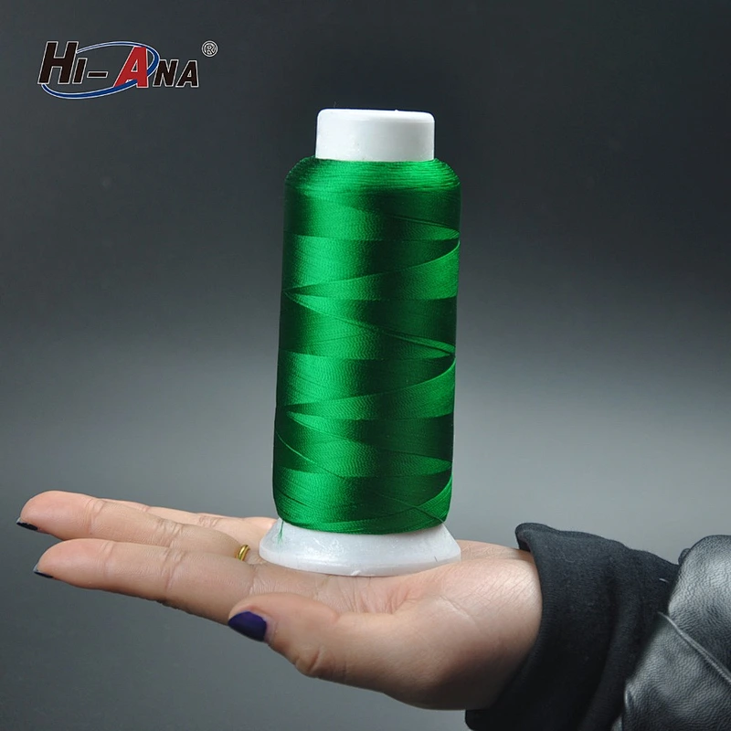 One to one order following China production madeira polyester embroidery thread