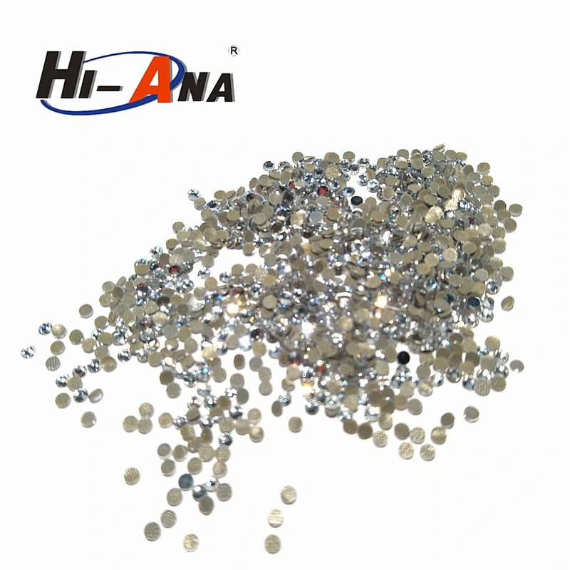hi-ana rhinestone1 Custom made print logo Beautiful iron on rhinestone