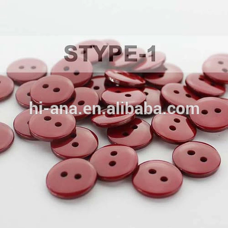 Wholesale Fancy Pearl 18L Resin Shirt Button For Shirts
