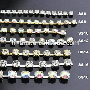 rhinestone chain trim