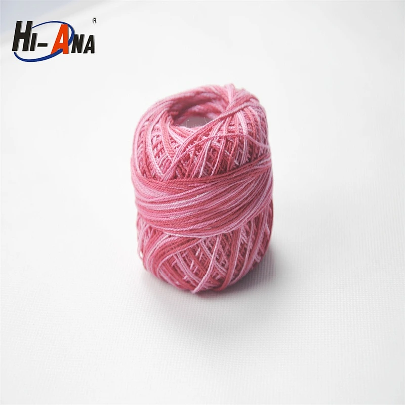 hi-ana thread3 Your one-stop supplier multi color 100 cotton thread