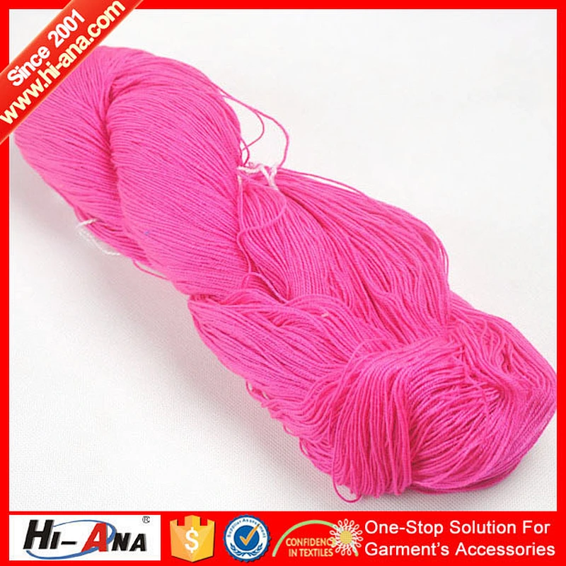 Global brands 10 year High quality eco-friendly silver knitting yarn