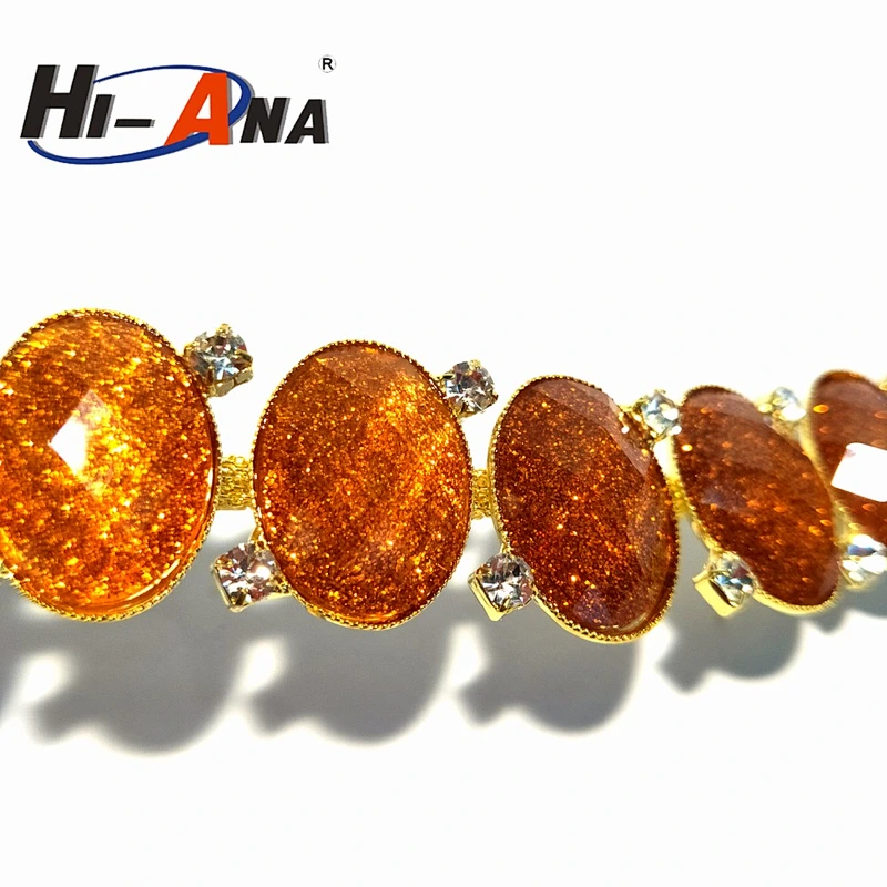 hi-ana rhinestone1 Familiar in OEM and ODM Cheaper rhinestone chain trim