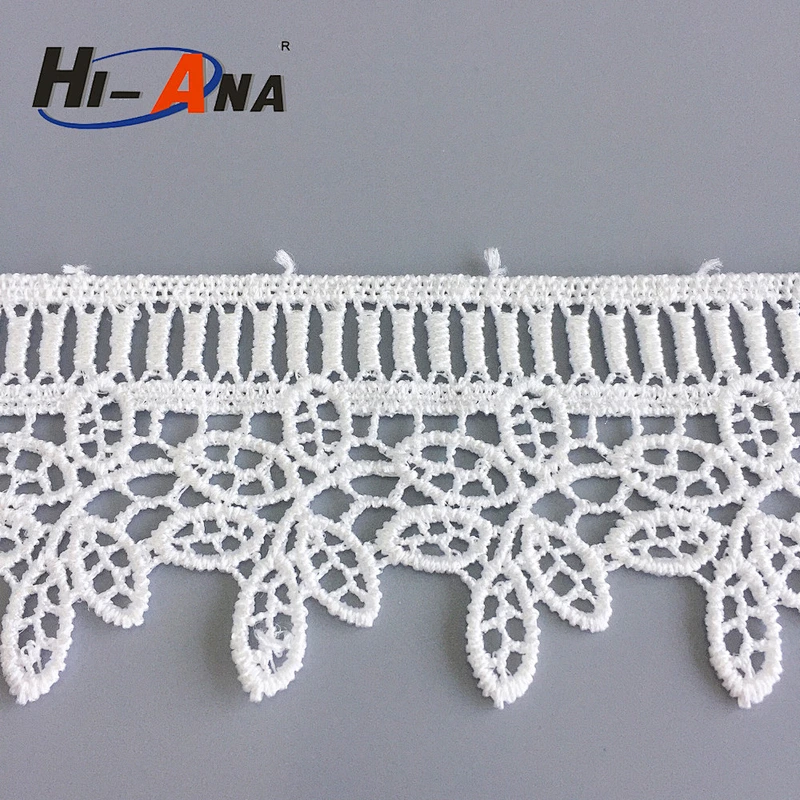 15 years factory experience Wholesale no minimum colored guipure lace trim