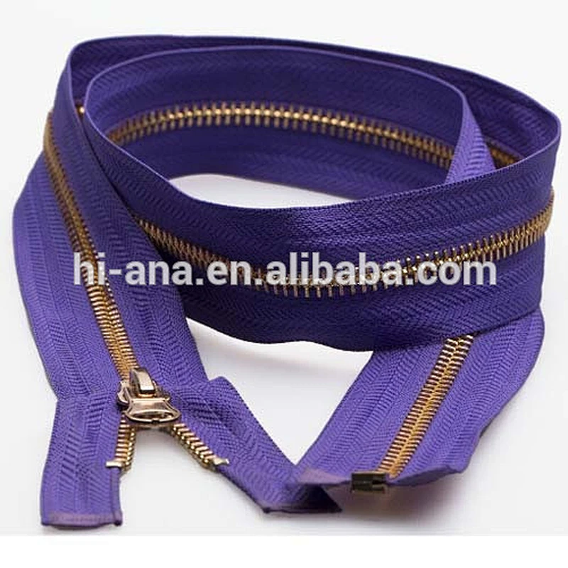 Brass Zippers wholesale O/E, A/E