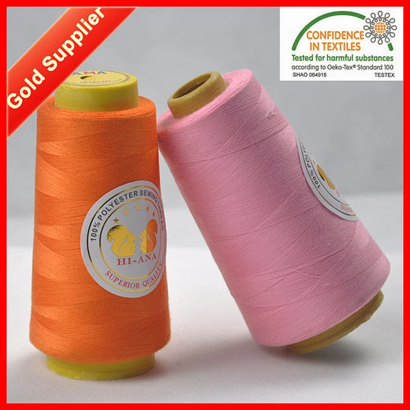 China Supplier 40/2 Polyester Sewing Thread