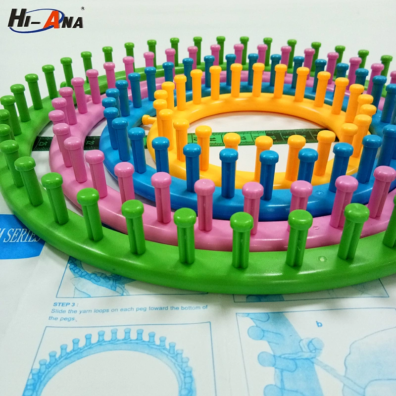 Fashionable Design Various Models Plastic round diy knitting loom